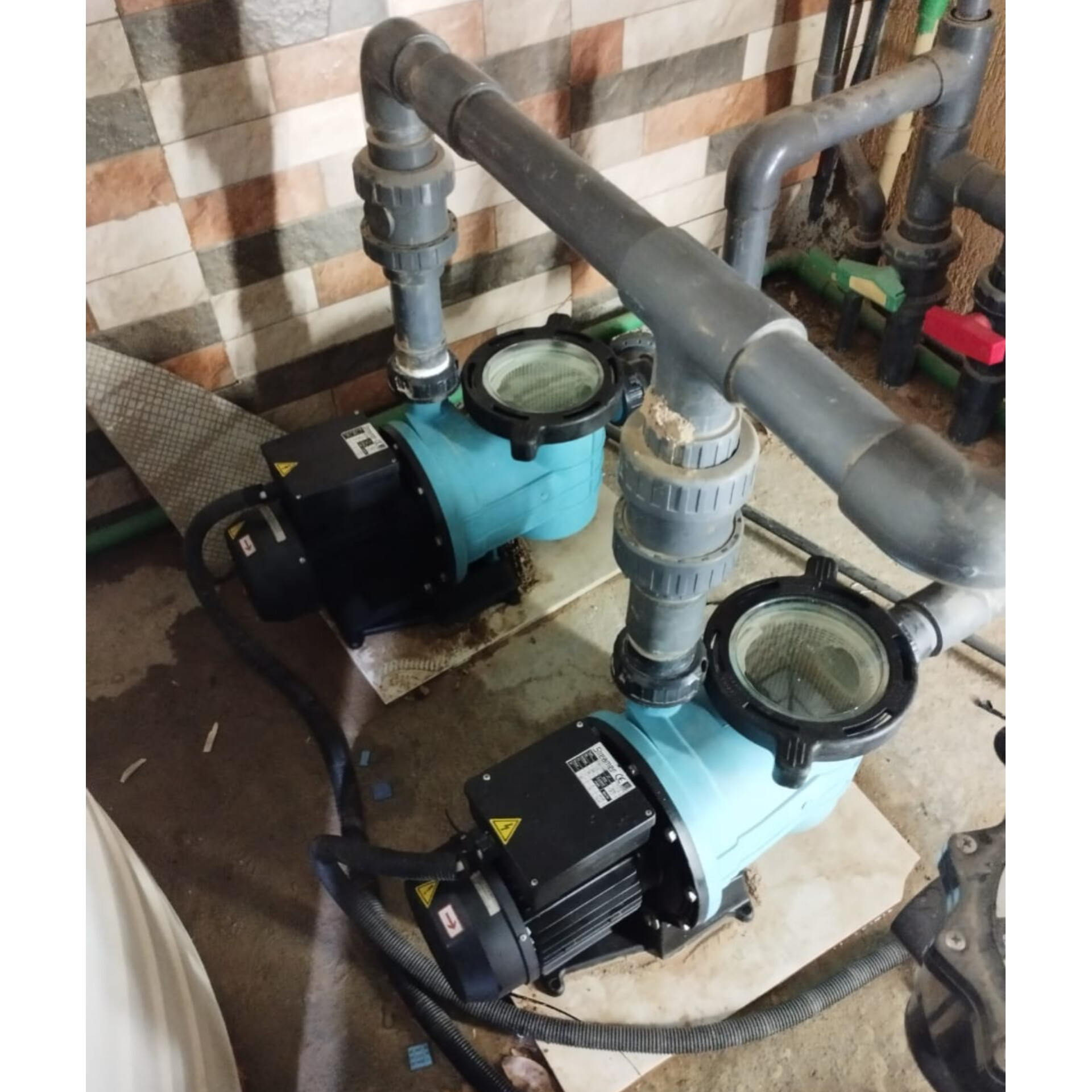Swimming pool pump installation in Ajman, UAE
