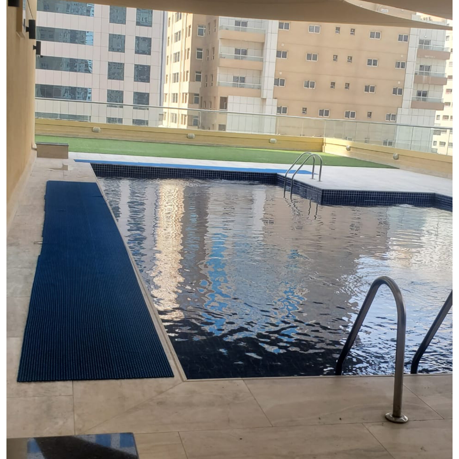 Pool site cleaning and preparation in Ras Al Khaimah